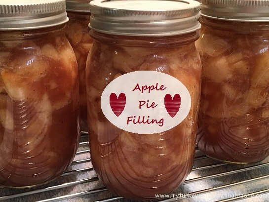 Apple Pie Filling for Canning or Freezing